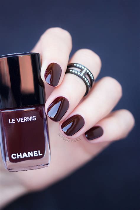 chanel nagellack rouge noir|chanel rouge essentiel nail polish.